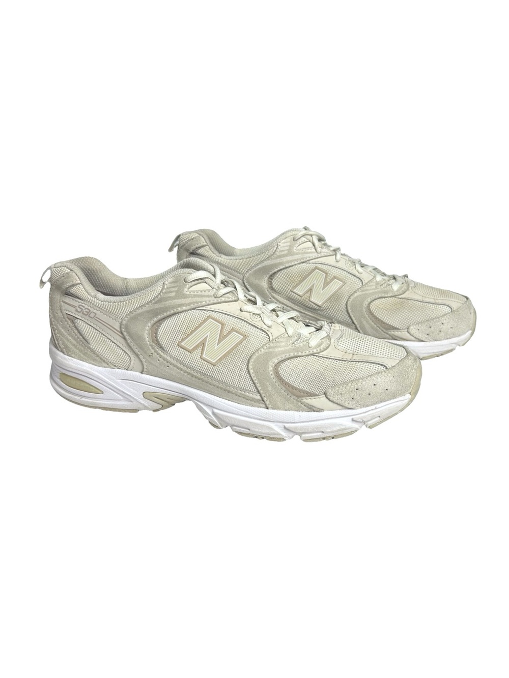 New Balance 530 Sea Salt Moonbeam Sneakers Mens Size 11 Retro Running MR530AA